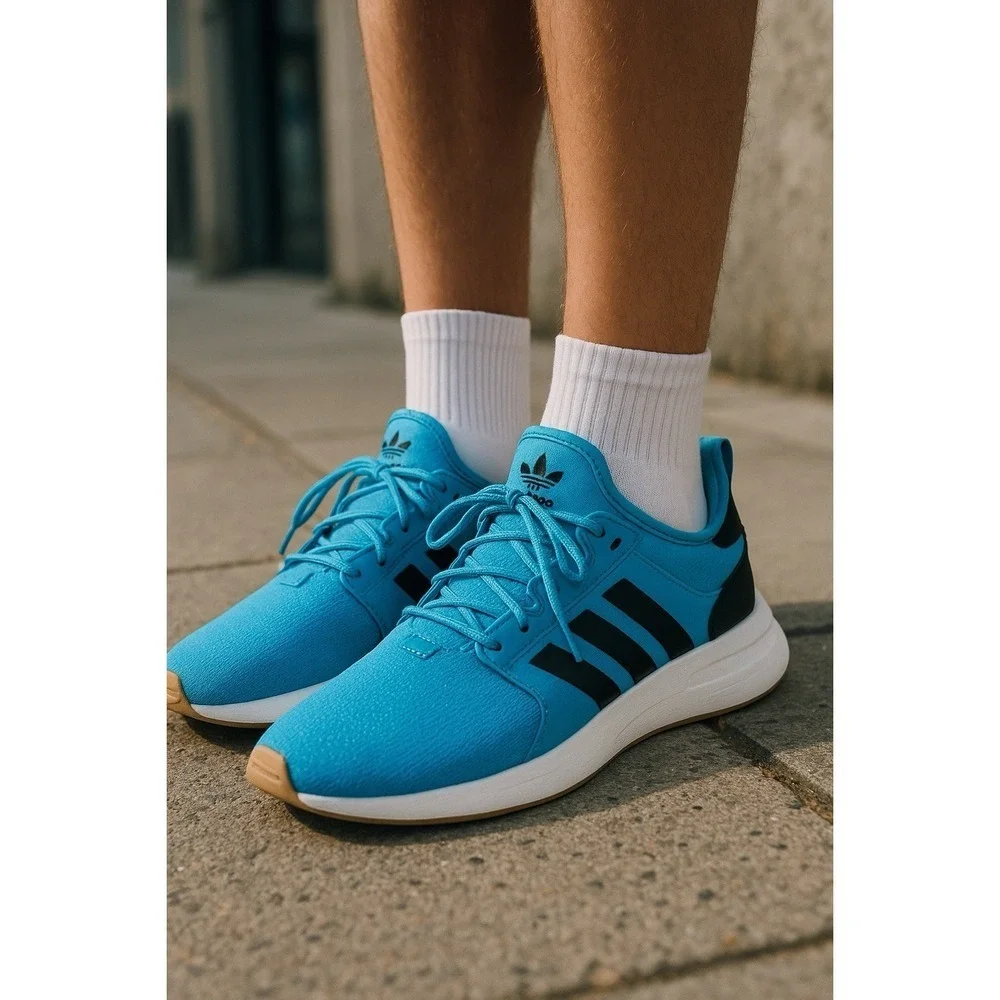 Adidas X PLR Shock Cyan Size Men's 8.5/Women's 10 Running Shoe